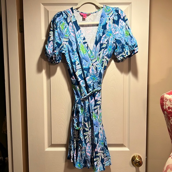 Lilly Pulitzer Dresses Lilly Pulitzer Wrap Dress Poshmark